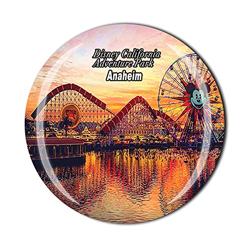 Anaheim USA Amerika Kühlschrankmagnet Kristall Tourist Souvenir Geschenk Sammlung Kühlschrank Magnetaufkleber von Timefly