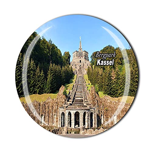 Bergpark Kassel Germany Kühlschrankmagnet Kristall Touristen Souvenir Geschenkkollektion Kühlschrank Magnet Aufkleber von Timefly