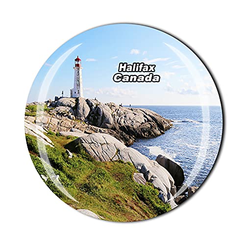 Halifax Kühlschrankmagnet Kanada, Kristall, Touristensouvenir, Geschenkkollektion, Kühlschrank-Magnetaufkleber von Timefly