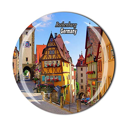 Rothenburg Deutschland Kühlschrankmagnet Kristall Touristen Souvenir Geschenkkollektion Kühlschrank Magnet Aufkleber von Timefly