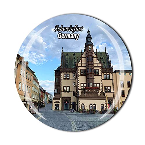 Schweinfurt Deutschland Kühlschrankmagnet Kristall Touristen Souvenir Geschenkkollektion Kühlschrank Magnet Aufkleber von Timefly
