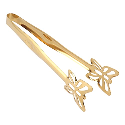 Servierzange Küchenzange 25cm Lange Gold Blumen 304 Edelstahl Gebäckzange Zuckerzange Lebensmittel Kochzange Salatzange Grillzange für Hochzeit Party Bar Büfett Grill Picknick Servierzange Küchenzange 25cm Lange Gold Blumen 304 Edelstahl Gebäckzange Zuckerzange Lebensmittel Kochzange Salatzange Grillzange für Hochzeit Party Bar Büfett Grill Picknick von Tissting