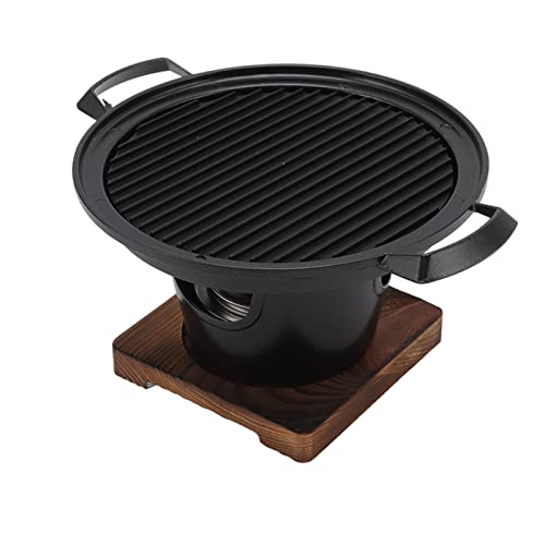 Tissting Tragbarer Tisch Holzkohlegrill, Rauchfreier Tisch Holzkohlegrill Nicht klebende Leichte Grillwerkzeuge für Picknick Garten Balkon Camping Tissting Tragbarer Tisch Holzkohlegrill, Rauchfreier Tisch Holzkohlegrill Nicht klebende Leichte Grillwerkzeuge für Picknick Garten Balkon Camping von Tissting