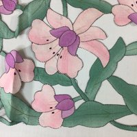 5 Stück Florale Applikationen Und Bestickte Deckchen Läufer von TollBranchFarm