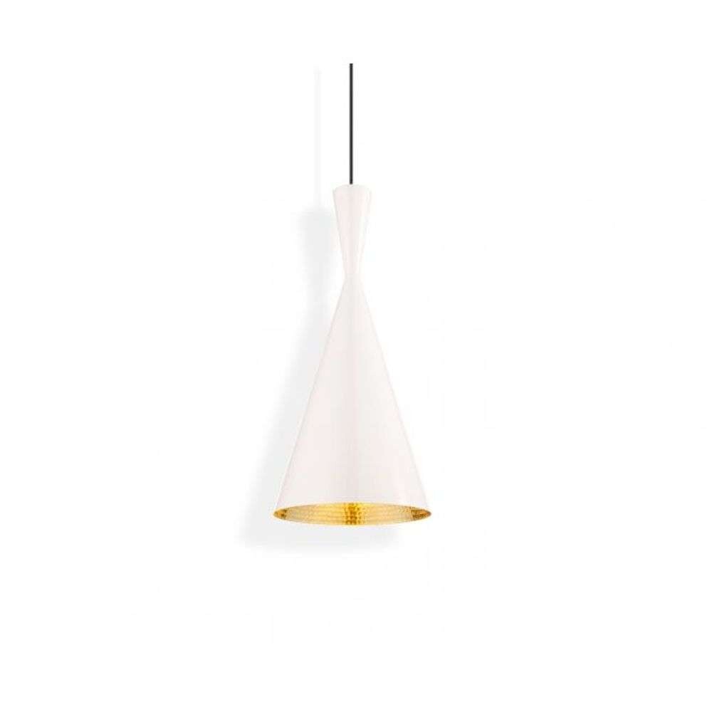 Tom Dixon - Beat Light Tall LED Pendelleuchte White von Tom Dixon