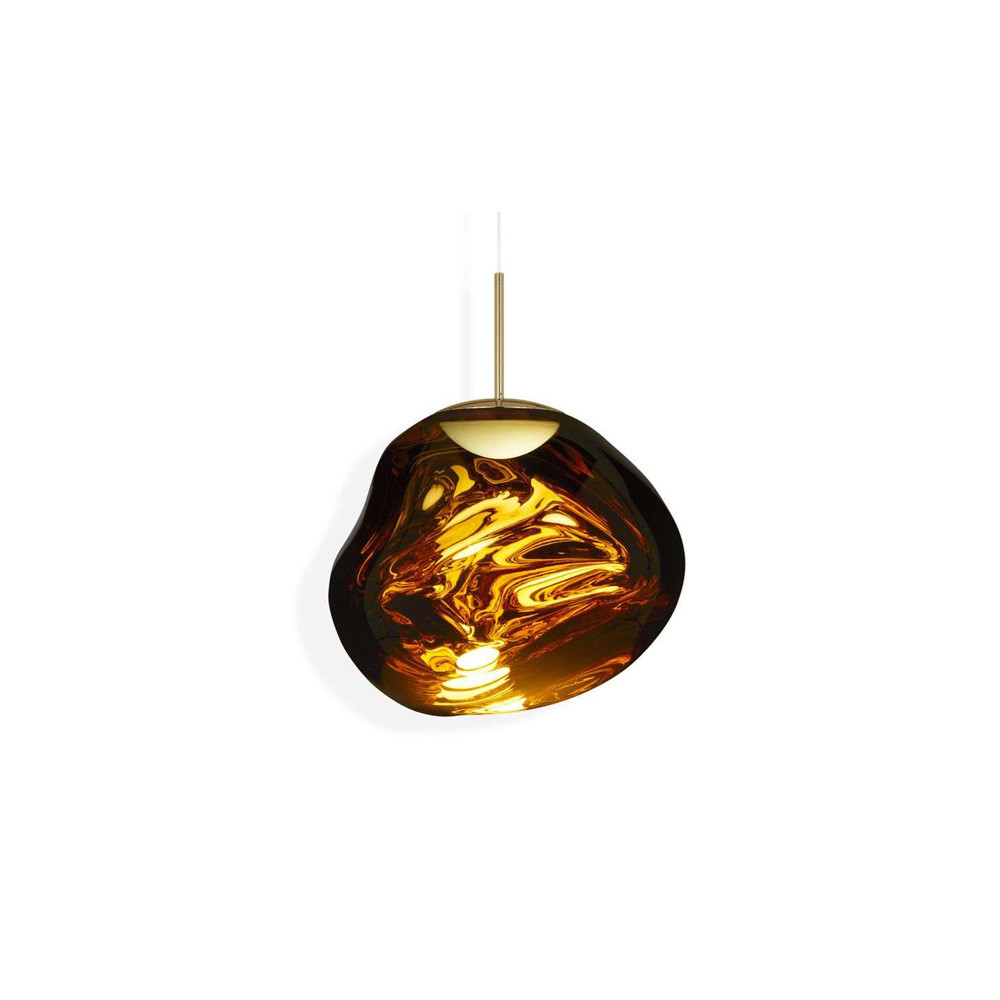 Tom Dixon - Melt Mini LED Pendelleuchte Gold von Tom Dixon