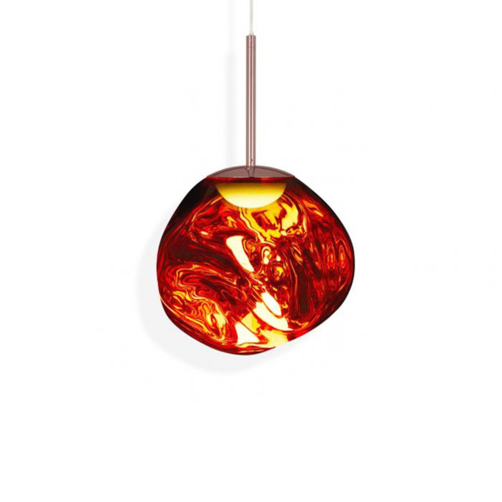 Tom Dixon Melt Mini LED-Hängelampe kupfer von Tom Dixon