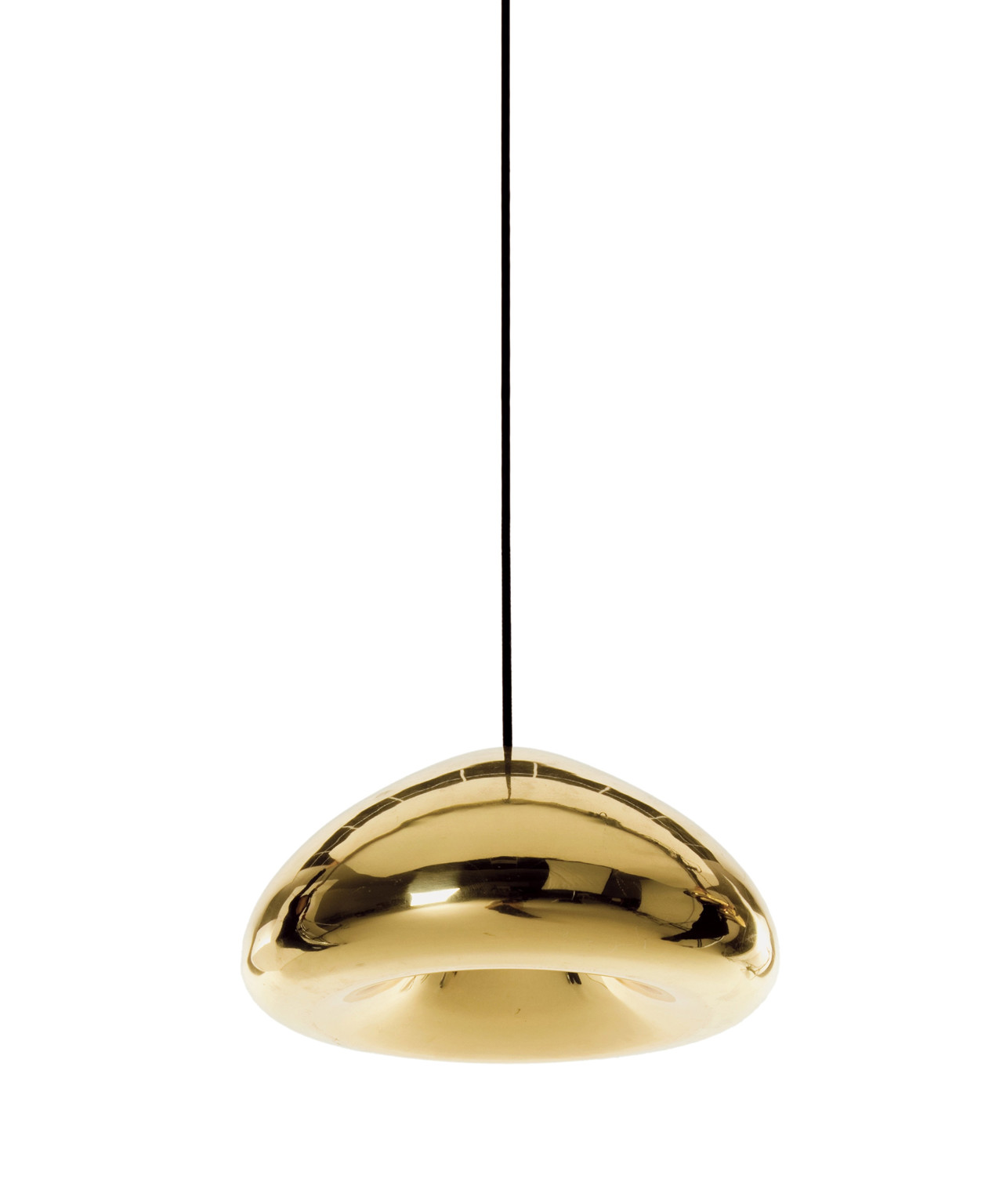 Tom Dixon - Void LED Pendelleuchte Messing von Tom Dixon