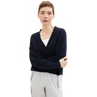 TOM TAILOR Denim Cardigan, Cardigan mit Strick und Knopfleiste von Tom Tailor Denim