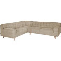 TOM TAILOR HOME Ecksofa "NORDIC CHIC", im Retrolook, Füße Buche natur von Tom Tailor Home