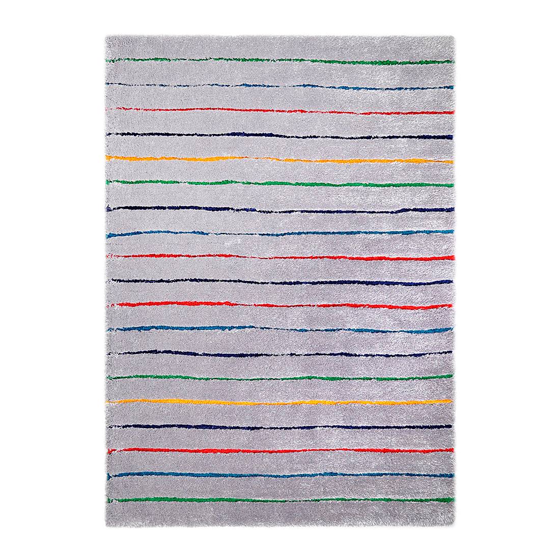Tom Tailor Teppich Soft Hidden Grau/Multicolor 160x230 cm (BxT) Skandi Kunstfaser von Tom Tailor