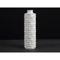 Meissen Porzellan Vase, Entworfen Von Ludwig Zepner Für Meissen, Mid Century Weißes von TomsVintageSalon