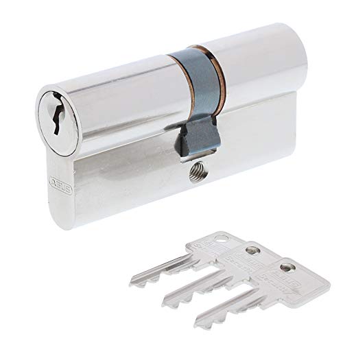 ToniTec Set aus einem Abus Türschloss Schließzylinder C73 + ToniTec Schloss Pflegespray Doppelzylinder 28/34 mm von ToniTec