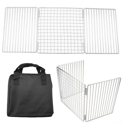 Faltbares BBQ Grill Mesh für müheloses Kochen mit Tasche für Outdoor Gatherings Faltbares BBQ Grill Mesh für müheloses Kochen mit Tasche für Outdoor Gatherings von ToolsEvery