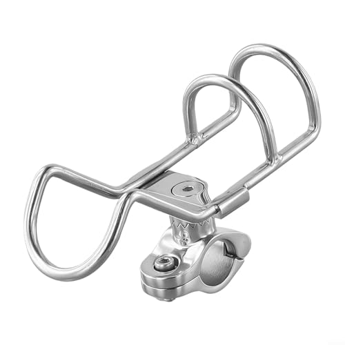 Praktischer Angelrutenhalter, 360-Grad-Einstellung, 316 Edelstahl, Klemme für 25 mm Schiene Praktischer Angelrutenhalter, 360-Grad-Einstellung, 316 Edelstahl, Klemme für 25 mm Schiene von ToolsEvery