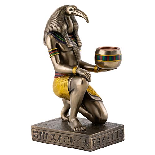King Tut's Secret Sale - Thoth Egyptian God of Writing Widom and Invention Kerzenhalter von Top Collection