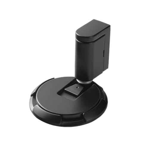 Schwarz Selbstklebender Türstopper Metall Magnetischer Türstopper Bodenmontierter Türschnäpper für Wohnung, Sicherheitstüren, Bootskabine(Vertikale) von TopHomer