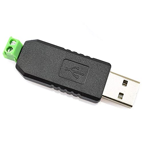 TopHomer 1 Stück Schwarzer Konverter USB zu RS485 485 Konverter Adaptermodul für Win7/ 8/ XP/Vista Vollständig Kompatibel mit USB 2.0 Standard von TopHomer