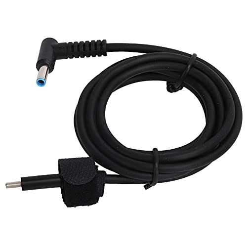 Tosuny Laptop-Schnellladekabel, Netzkabel USB‑C auf 4,5 X 3,0 Mm DC-Stecker PD-Netzkabel 1,5 M, Runder 4,5 X 3,0 Mm DC-Stecker (mit Kleinem Stift in der Mitte), Leistung 65 W von Tosuny