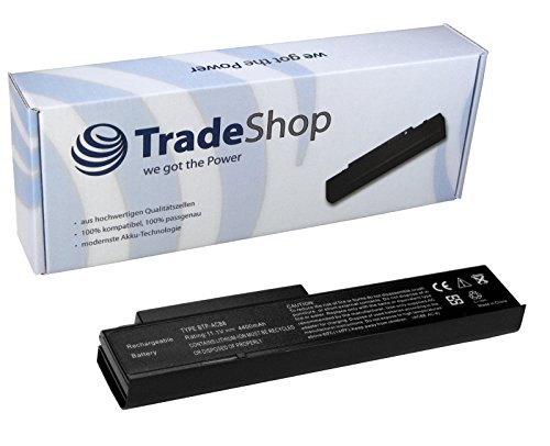 Trade-Shop Li-Ion Akku 10,8V/11,1V / 4400mAh kompatibel mit Fujitsu Siemens Amilo Pro V2040 V2045 V2060 V2065 V2085 V-2040 V-2045 V-2060 V-2065 V-2085 von Trade-Shop