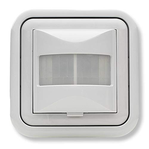 Bewegungsmelder für Innen – Unterputz 160 Grad Ø60mm Bewegungssensor 2 oder 3-Draht – ideal für LED Licht Schalter von Trano
