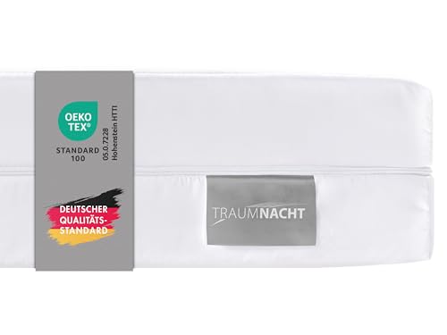 Traumnacht Easy Comfort 2 in 1 Duo - orthopädische 7- Zonen Komfortschaummatratze, Härtegrad 2 und 3, Öko-Tex zertifiziert 100 x 200 cm, Höhe 13 cm, produziert nach deutschem Qualitätsstandard von Traumnacht