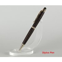 Ahornbuche Thermoholz Stylus Pen, Slimline Drehstift, Handgefertigter Stift von TreelightArtStudio