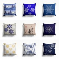 Schneeflocken Kissenhülle, Weihnachtskissenbezug, Weihnachtsdekoration, Dekorativer Winter Trend Kissenbezug, Neujahrsgeschenk, Geschenk Für Sie von TrendHomeDesign