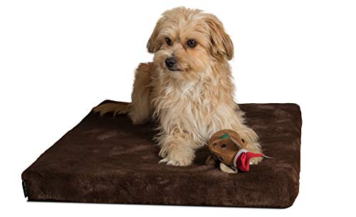 TrendPet VitaMedog - Viskoelastische Matratze Hundebett für Hunde braun (110x70cm) von TrendPet