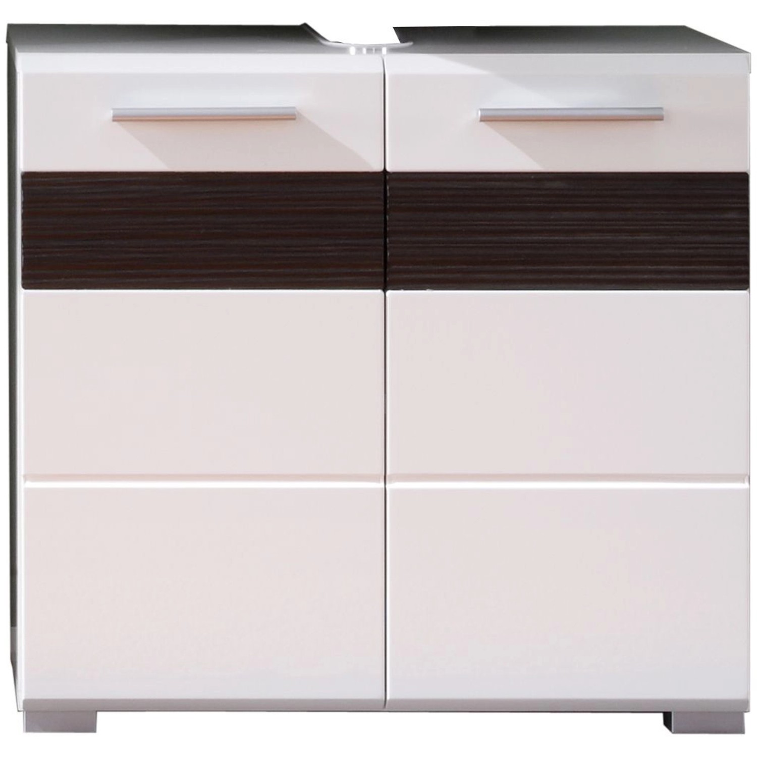 Trendteam Waschbeckenunterschrank MezzoBad Weiß 60 cm von Trendteam