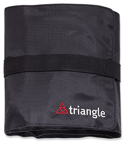 Triangle SA 0346 Rolltasche Artist, 21-teilig ohne Inhalt praktisch zur Aufbewahrung von Triangle Schnitzmessern und Schnitzwerkzeugen von triangle