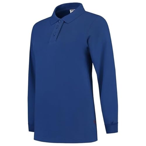 Tricorp 301007 Casual Polokragen Damen Sweatshirt, 60% Gekämmte Baumwolle/40% Polyester, 280g/m², Königsblau, Größe 3XL von Haas F1 Team