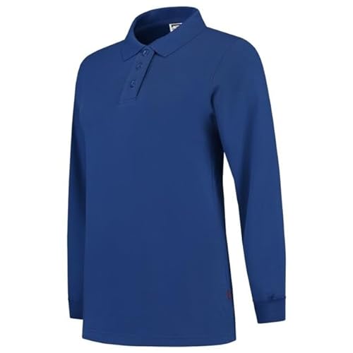 Tricorp 301007 Casual Polokragen Damen Sweatshirt, 60% Gekämmte Baumwolle/40% Polyester, 280g/m², Königsblau, Größe XS von Haas F1 Team