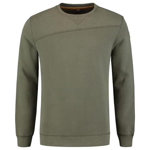 Tricorp 304005 Premium Sweatshirt, 80% Baumwolle/20% Polyester, 300g/m², Stein-Melange, Größe 5XL von Haas F1 Team