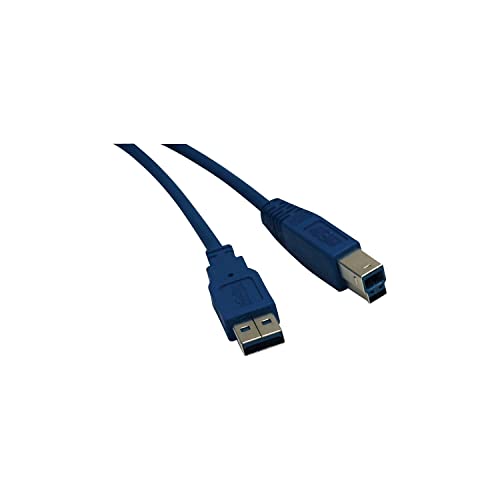 Tripp Lite USB 3.0 SuperSpeed Device Cable (AB M/M), 6-ft U322-006 USB-Kabel, 1.83 m (6-ft.), blau, Stück: 1 von Tripp Lite