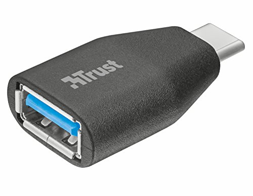 Trust USB-C auf USB 3.1 G1 Adapter, schwarz, 22627 von Trust