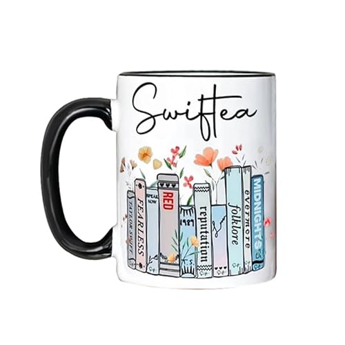 TsoLay Swiftea Kaffeetasse – Lustige Süße Tasse – Geschenk, für Frauen und Mädchen-Fans, Neuartige Kaffeetasse C Langlebig von TsoLay