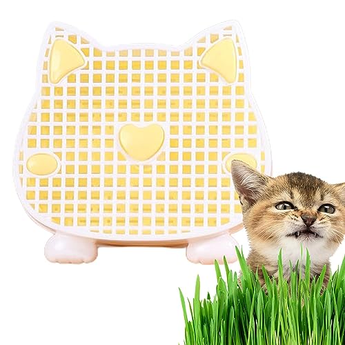 Tsuchiya Hydrokultur Gras Tablett Katzengras Keimschale | Anzuchtschalen Keimung Tablett Keimschalen | Pflanzenzuchtset Hydroponisches Katzengras | Samen Keimung Tablett Seed Sprouter Tray von Tsuchiya