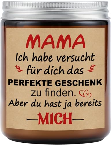 Tulolvae Muttertagsgeschenk für Mama, Duftkerzen Muttertag Geschenk für Den Beste Mama, Geburtstagsgeschenk für Mama Mutter Frau zum Weihnachten Ostern Valentinstag von Tulolvae