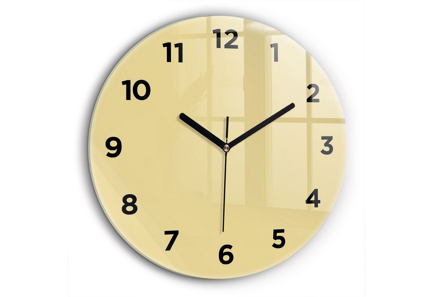 Tulup Wanduhr Modernistische Glaswanduhr 60cm Uhr aus gehärtetem Glas Tulup Wanduhr Modernistische Glaswanduhr 60cm Uhr aus gehärtetem Glas von Tulup