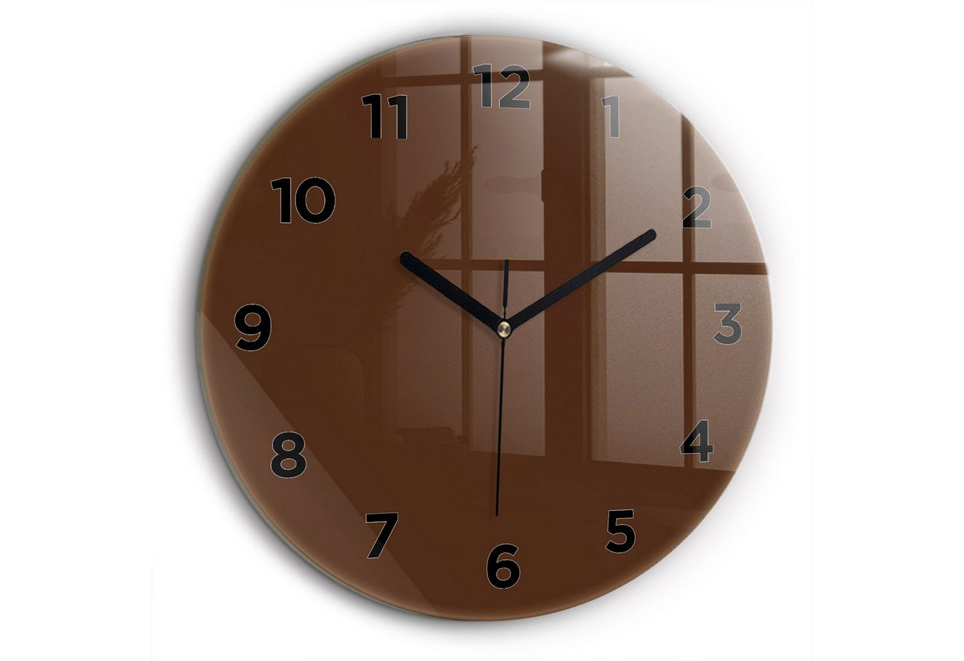 Tulup Wanduhr Modernistische Glaswanduhr 60cm Uhr aus gehärtetem Glas Tulup Wanduhr Modernistische Glaswanduhr 60cm Uhr aus gehärtetem Glas von Tulup