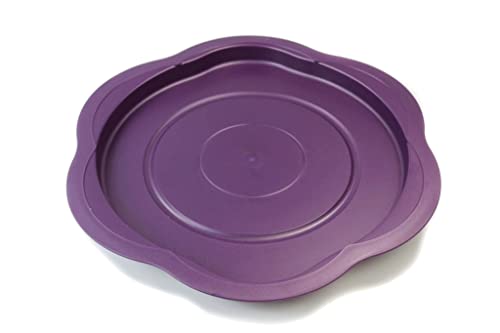 Tupper Tupperware Backen Deko und Servier Karussell Backhelfer Drehteller Servieren Anrichten LILA !!!! von Tupper