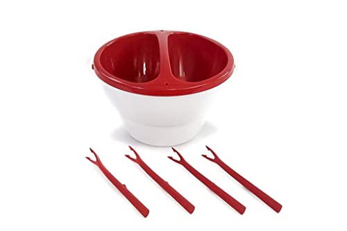 TUPPERWARE Allegra 1L Rot Schoko Traum Schokofondue Mikrowelle Micro Deli Dip 15375 TUPPERWARE Allegra 1L Rot Schoko Traum Schokofondue Mikrowelle Micro Deli Dip 15375 von Tupperware