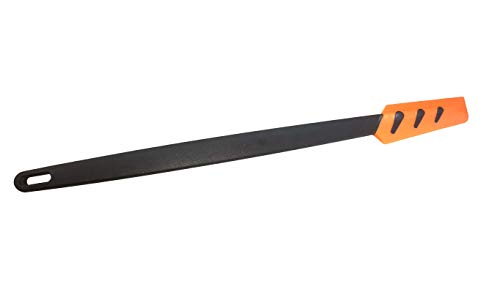 TUPPERWARE Griffbereit Kleiner Top-Schaber schwarz-orange Teigspachtel schmal, Silikon TUPPERWARE Griffbereit Kleiner Top-Schaber schwarz-orange Teigspachtel schmal, Silikon von Tupperware