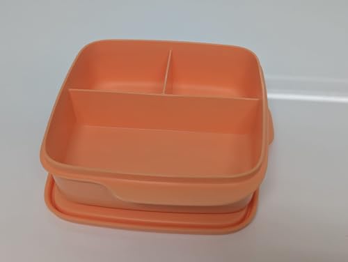 Tupperware to Go Lunchbox Clevere Pause 550ml orange mit Trennwand Eco+ Schule Brotdose mit Abteilung Tupperware to Go Lunchbox Clevere Pause 550ml orange mit Trennwand Eco+ Schule Brotdose mit Abteilung von Tupperware