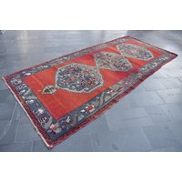 Boho Teppich, Hausteppich, Kelimteppich, Vintageteppich, Korridorteppich, 15 X 30 cm Ras1201 von TurkishRugSupplier