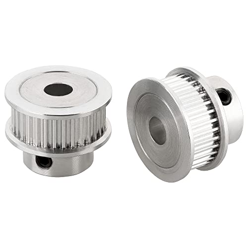 Turmberg3D - 2x GT2 Zahnriemenräder/Pulley Antrieb - 80 Zähne - Bohrung-Ø: 8mm - Riemen-Breite: 6mm (GT2-6 · 80T · Ø8) von Turmberg3D