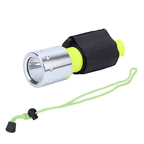 Handheld-Taschenlampe, Mini-Tauchlicht Tragbare Wasserdichte Verschleißfeste Taucher-Taschenlampe Mit 2000 Lm Für Tauchexpeditionen von Tyenaza