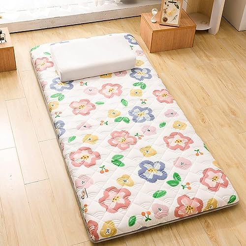 Japanische Weiche Futon-Matratze, Gast-Bodenmatratze Faltbare Dünne Tatami-Matratzenauflage Tragbare Isomatte Camping-Studenten-Schlafsaal Couch-Bodenbett-Kissen ( Color : F , Size : 120x200cm(47*79in von UE-MAOLU