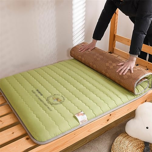 UE-MAOLU Starke warme Futon-Matratze, Doppel Einzel Japanische Bodenmatratze,Tatami-Matte Schlafpolster Faltbare Rollmatratze (Color : D, Size : 100x200cm(39 * 79in)) von UE-MAOLU